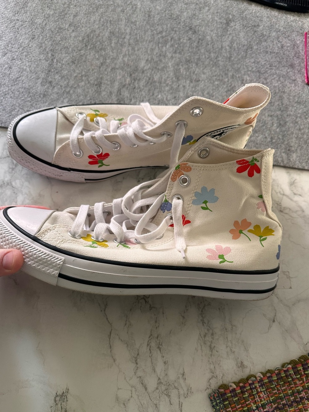 Converse High Top Garden Party Sneakers - Picture 6 of 8